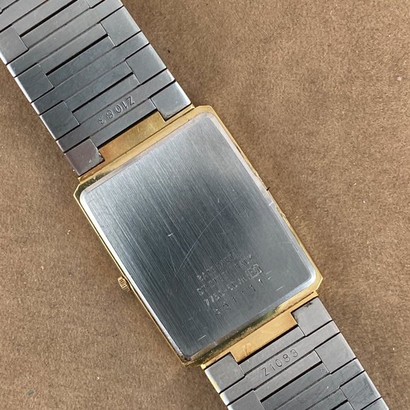 Vintage Unisex 18 Karat Heavy Gold Plated Lassale by Seiko luxury Watch - Picture 6 of 9